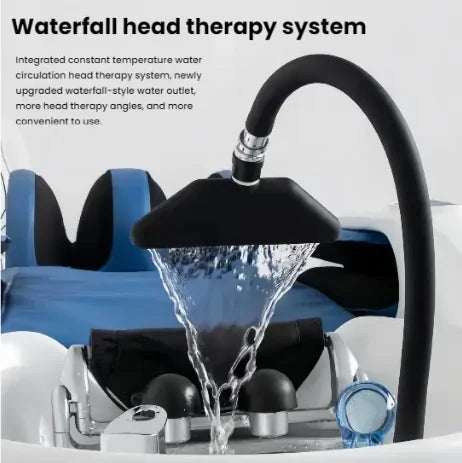 Head Spa Shower for Shampoo Sink Faucet Shower Head for Shampoo Bed Bowl Wash Hair Salon Style Scalp Care Waterfall adjustable