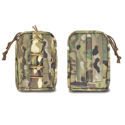 Airsoft GP Pouch Tactical Small Molle Survival Pouch Gear Hunting Sundry Multi Functional Storage Multicam 500D Waist Bag