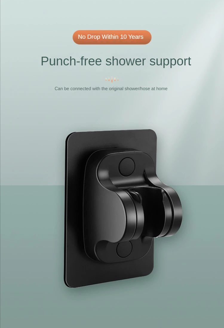 Turbo Bathroom Shower Head Strong Current Shower Heads High Pressure Powerful Rain Shower Head 5 Modes Universal Shower Head Set
