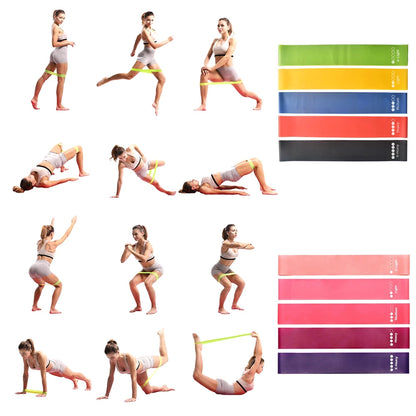 Yoga Strap Exercise Straps Elastic Resistance Bands Adjustable Yoga Stretching Pilates 60cmx5cm Yoga Training Gym Fitness
