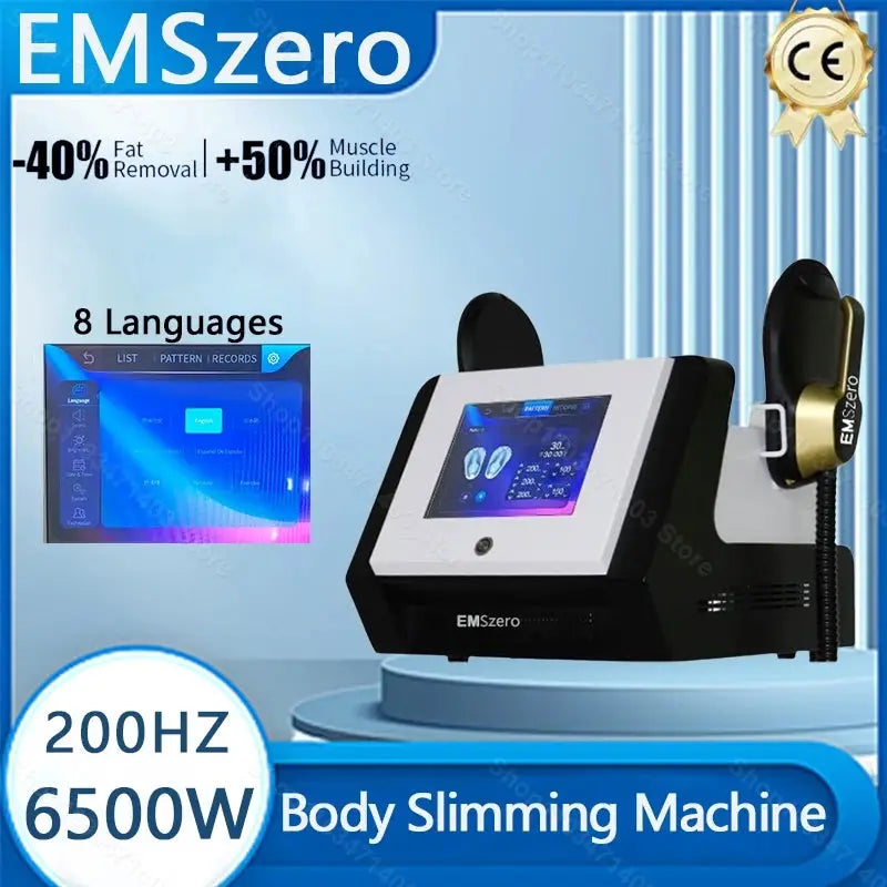 Professional EMszero 6500W RF Body Slim Machine Build Muscle Fat Burning EMS Equipment EMSzero Neo New Upgrade Nova Machine