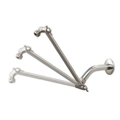 Industrial Shower Head Rod Adjustment Shower Arm Shower Head Stand Practical Shower Head Mount for Easy Installation