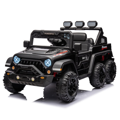 24V Ride On Large PickUp Truck car for Kids,ride On 4WD Toys with Remote Control,Parents Can Assist in Driving