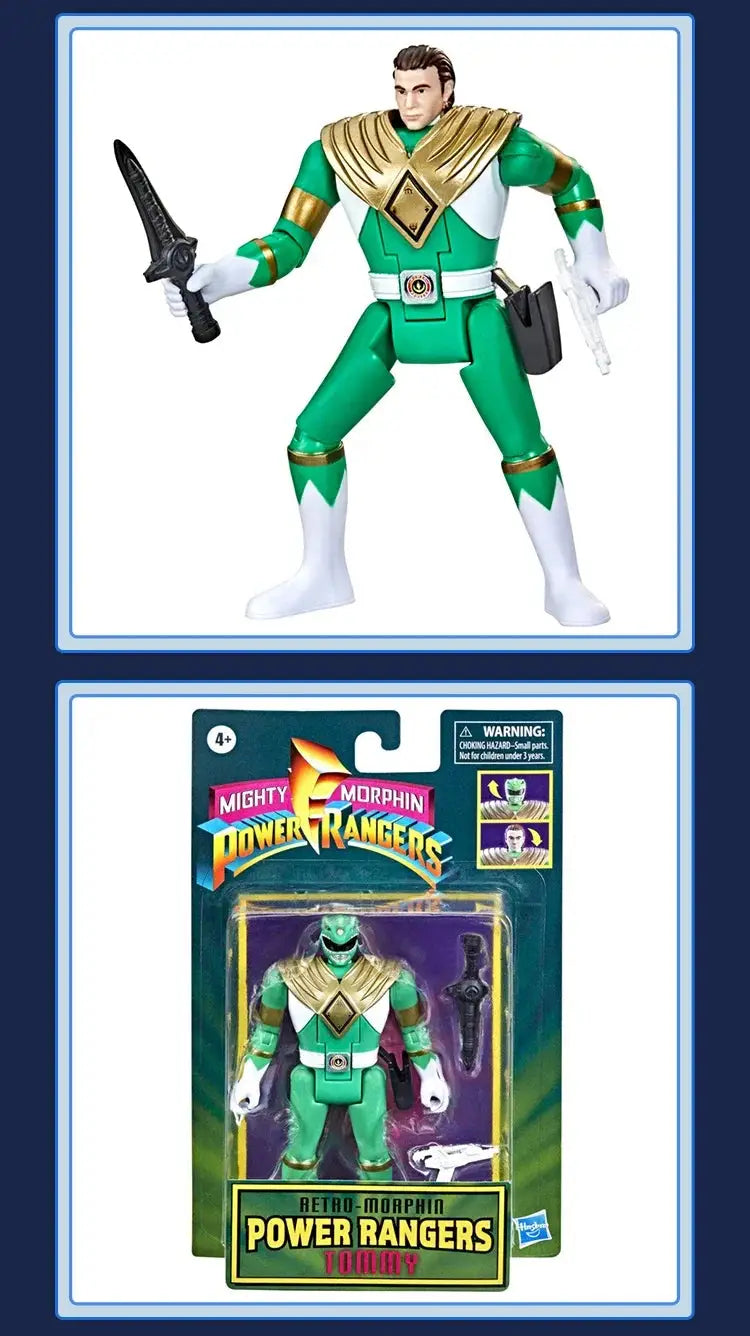 Green Power Ranger figure and packaging