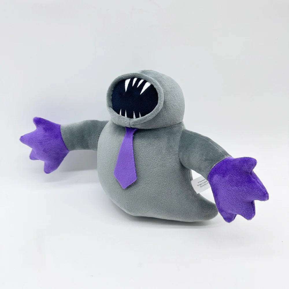 1/3pcs Garden Of Banban 6 Sir Dadadoo Plush Toys Horror Game Garten Of Banban Plush Chapter 6 Grey Open Mouth Toy Birthday Gifts