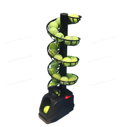 Tennis Tossing Machine Self-help Single Practice  Catcher Multi-ball Training Assist Portable Tennis Tossing Machine