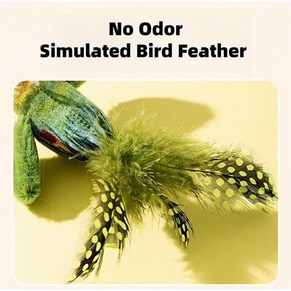 1 Pc Cat Toys For Indoor Cats Interactive Cat Toy Realistic Bird Sound Cat Toy Plush Cat Toy Catnip Cat Toy for Cats Kitten Toy