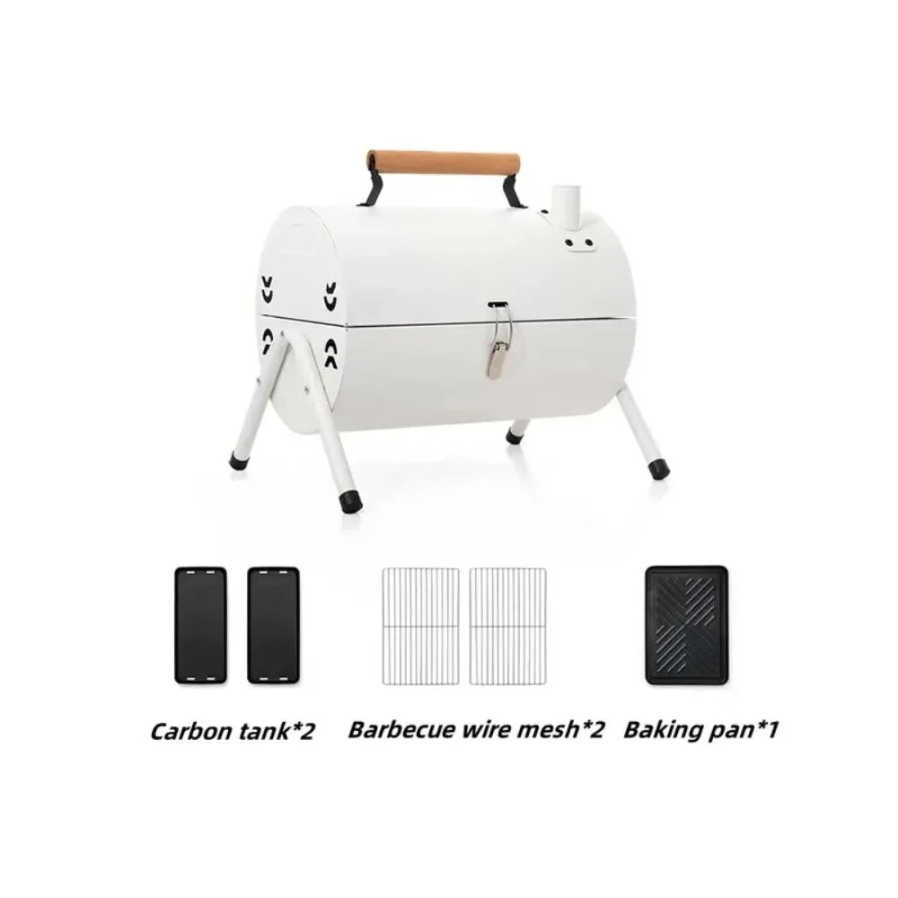 Portable Charcoal Grill Tabletop