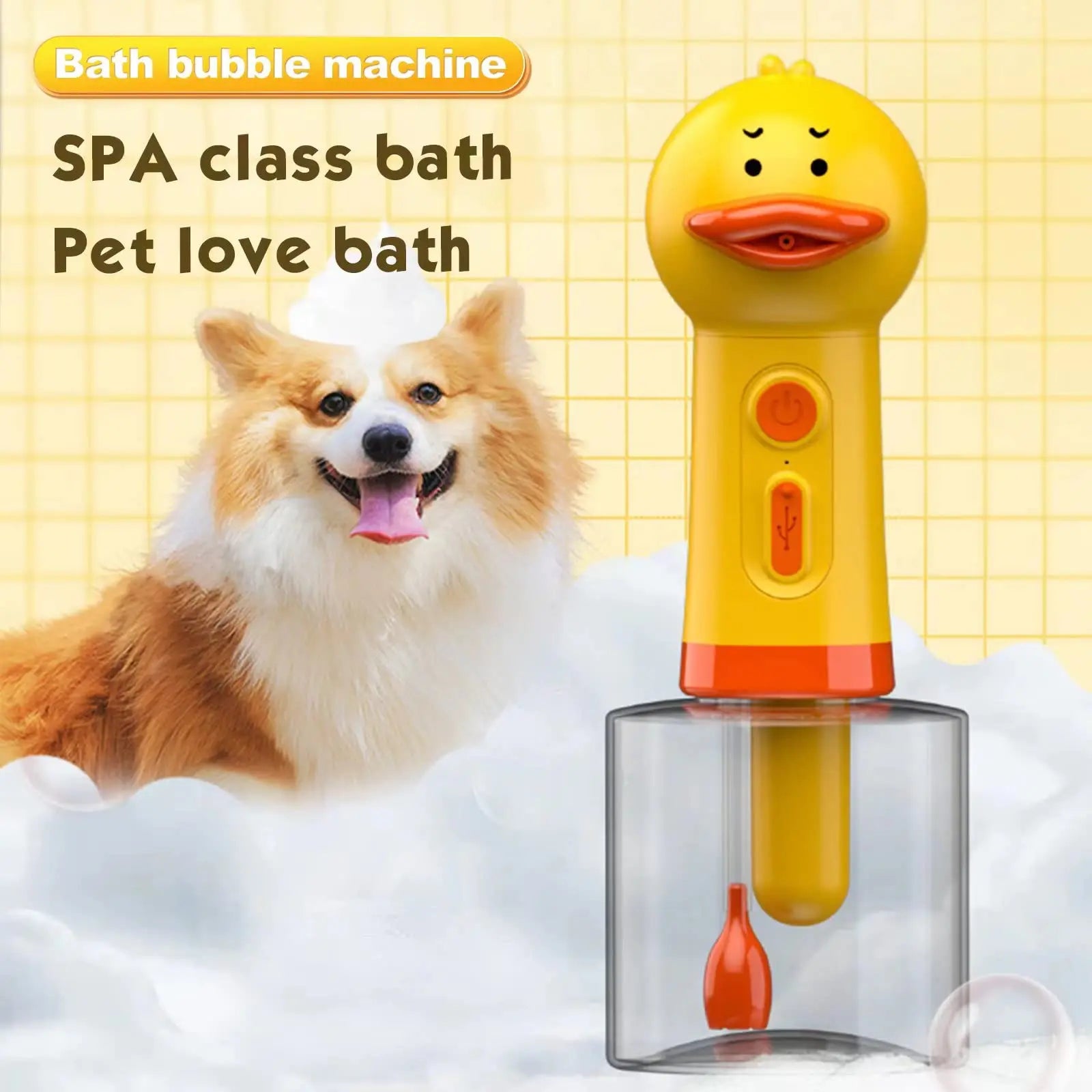 Yellow Duck Electric Foam Machine