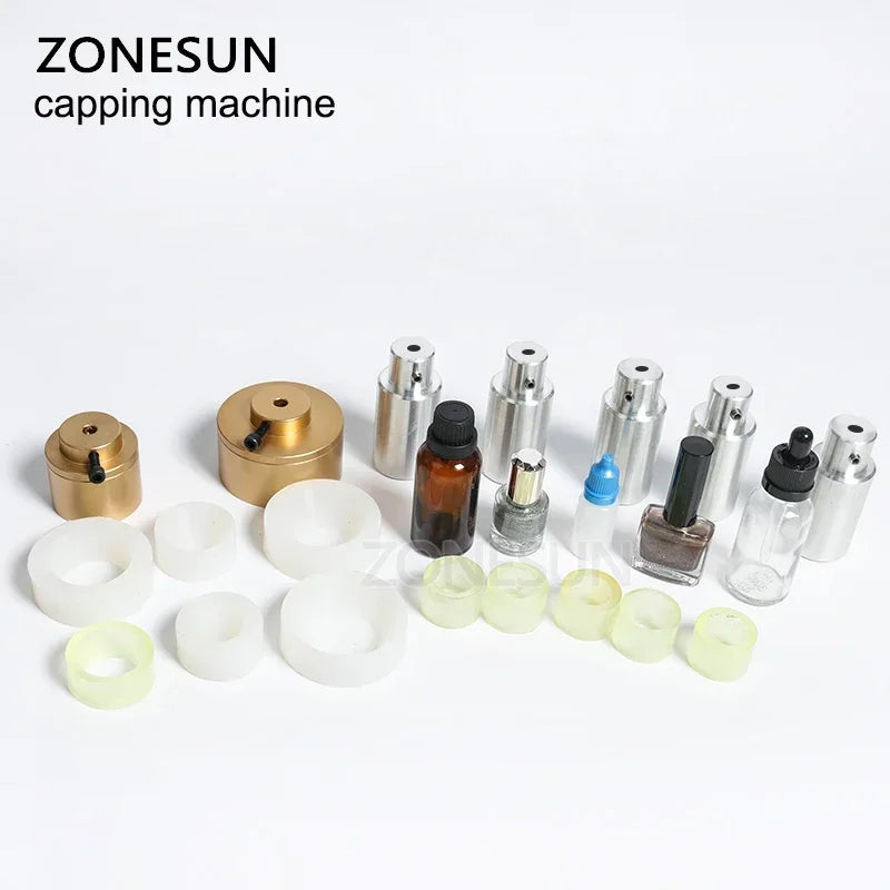 ZONESUN Bottle Capping Machine Wearable electric sealing bottles Cap tightener Capper Screwing 10-50mm