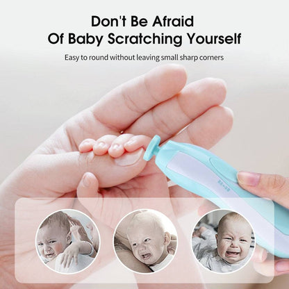 Electric Baby Nail Trimmer Kids Scissors Infant Nail Care