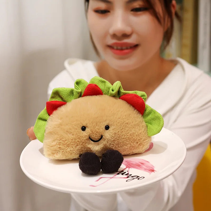 Jelly Cat Plush Toy Fun Secret Taco Cake Doll Plush Toy Sofa Plush Decorative Doll As A Surprise Holiday Gifts For Friends