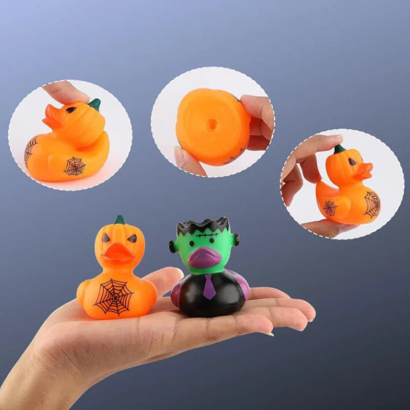 6-24pcs Halloween Rubber Ducks Assorted Rubber Ducks Halloween Ducks for Jeeps Ducking Halloween Decor Halloween Party Favors