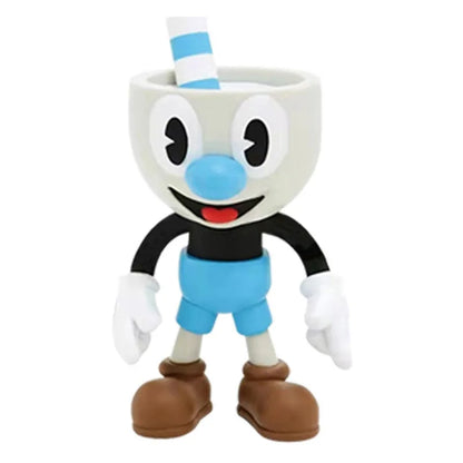 9-10cm 6pcs/Lot Cuphead Mugman The Chalice PVC Action Figure Model Toys Cute Cartoon Doll Gifts For Kid Children Christmas