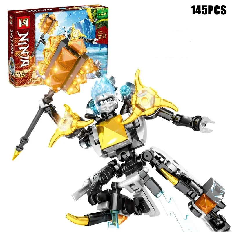 Gift Ninja New Legacy Kai Jay Zane Lloyd Mech Super Armor Robot Figures Building Blocks Kit Bricks Classic Movie Model Kids Toys