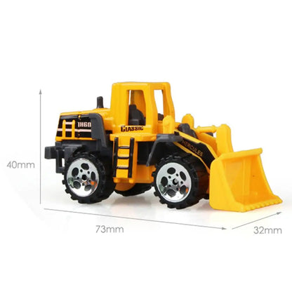 Children Kids Alloy Construction Excavator Tractor Dump Truck Farmer Vehicle Engineering Car Model Model Car Toys Tractor Toy