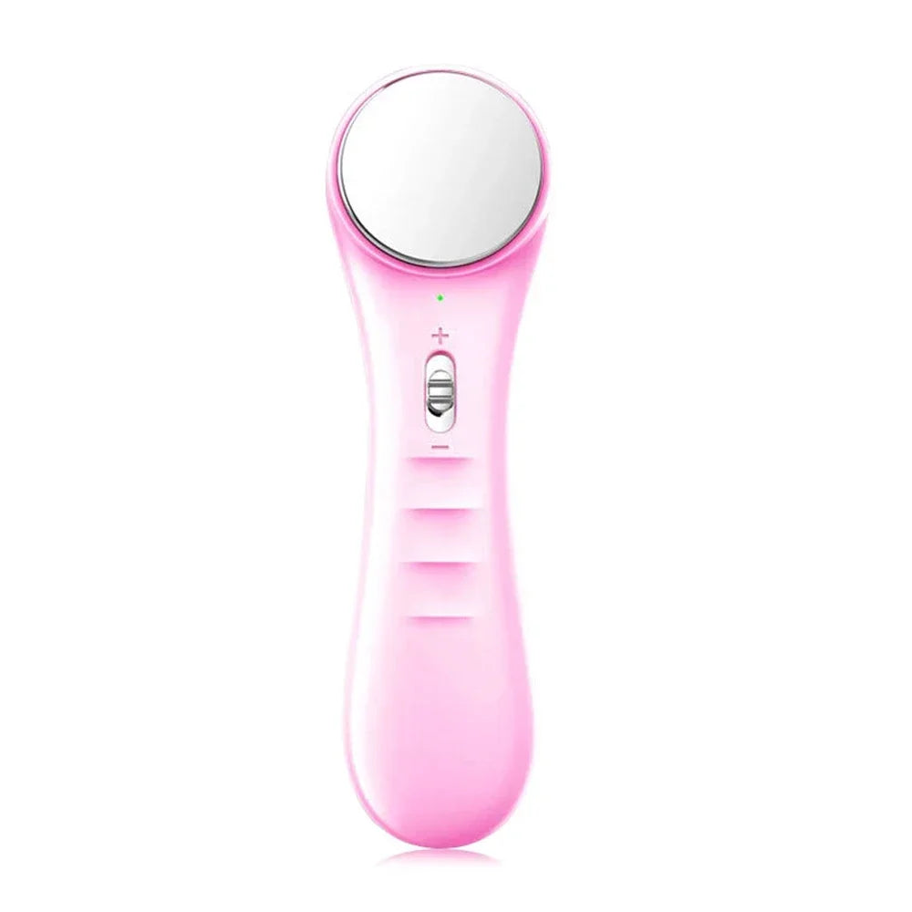 Woman Anti-wrinkle Whiten Ionic Face Massager Skin Care Facial Cleaner Beauty Electronic Iontophoresis