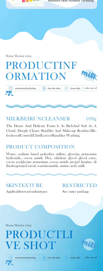 SADOER Milk Facial Cleanser