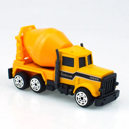 1Pc Children Car Toys Alloy Fire Truck Police Car Excavator Diecast Construction Engineering Vehicle Toys For Boys Gift