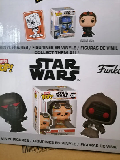 FUNKO Vinyl Mini Figures Bitty POP The Mandalorian Star Wars Doll Toy Collection Table Ornaments Mystery Blind Bags Kids Gifts