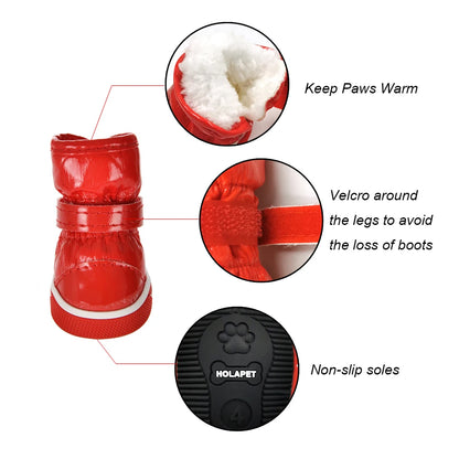Winter Pet Dog Shoes For Small Dogs