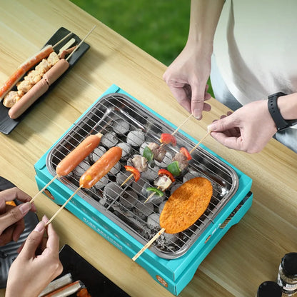 Portable Charcoal Disposable Grill/Barbecue