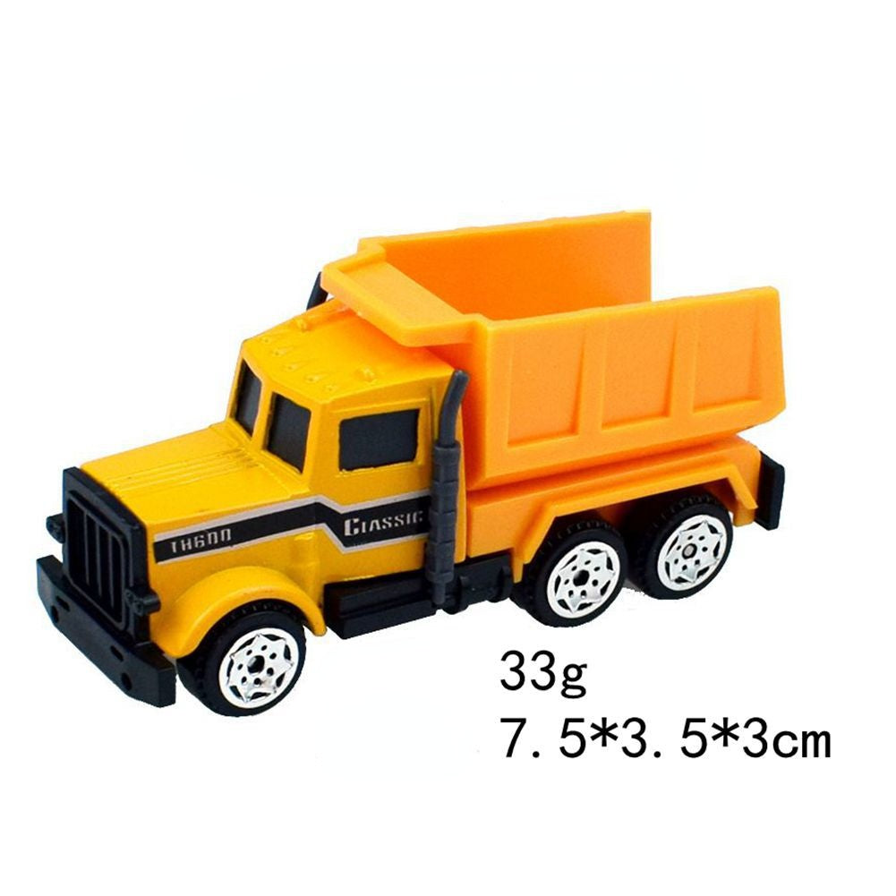 1Pc Children Car Toys Alloy Fire Truck Police Car Excavator Diecast Construction Engineering Vehicle Toys For Boys Gift