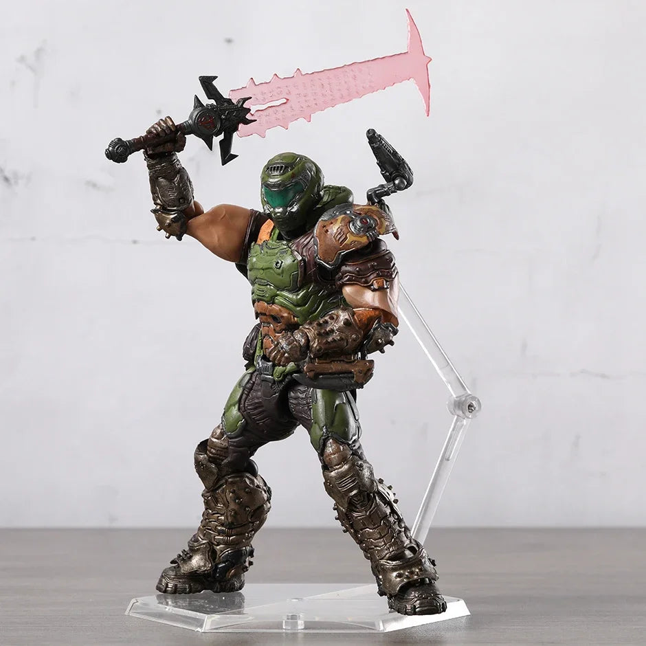 figma SP-140 Doom Slayer Action Figure Figurine Collectible Model Doll Toy Gifts