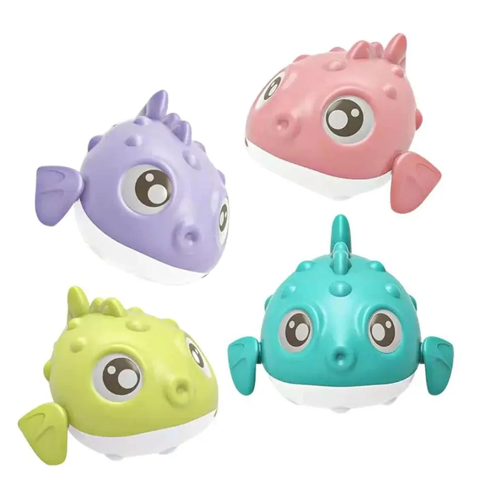 Baby Bath Toy Animal Cute Cartoon Shark Crocodile Classic Baby Water Toy Infant Swim Chain Clockwork Kids Beach Bath Toys Single