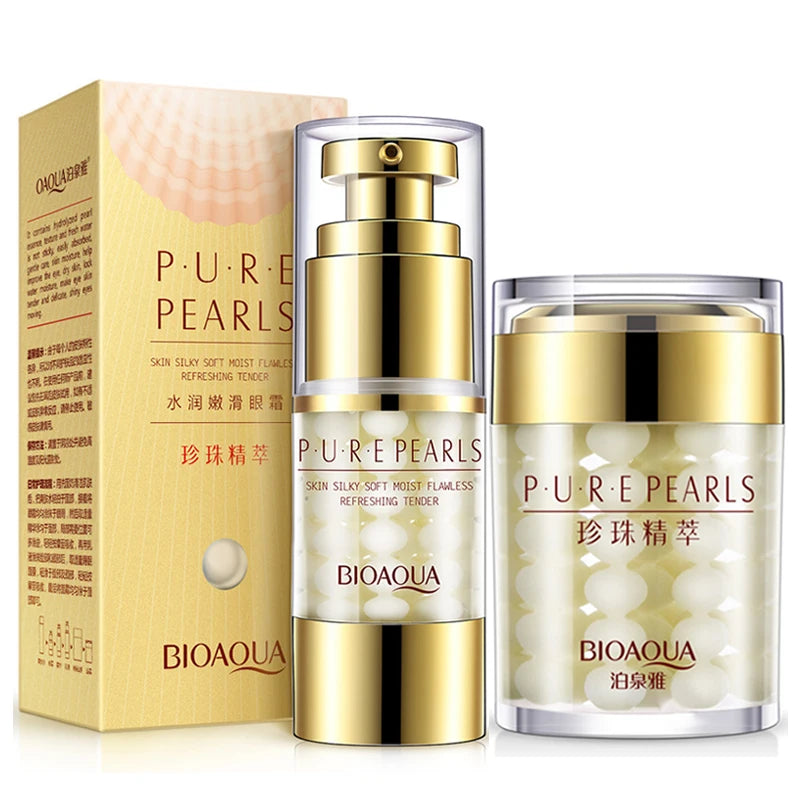BIOAQUA Pure Pearl Face Skin Care Set