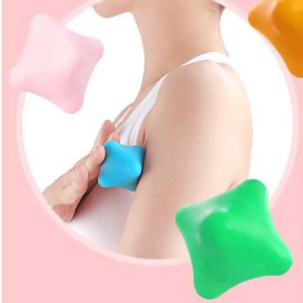 Yoga Equipment Strength Recovery Back Scapula Foot Roller Massage Ball Exercise Ball Yoga Therapy Balls Trigger Point Massage