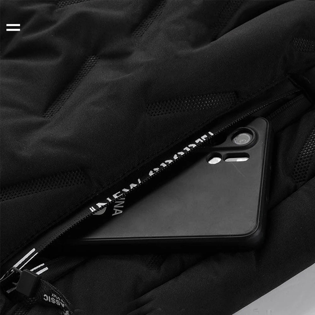 Winter Thermal Hiking Pants USB Electric Heating Trousers Ski Wear Heater Sports Thermal Motorcycle Pants Heated Trousers