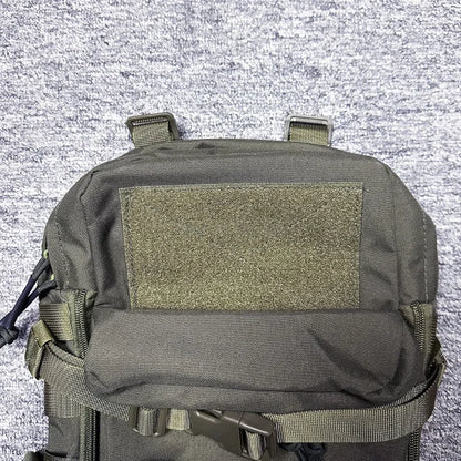 Tactical Hydration Pack Mini Back Panel Water Bag Nylon Molle Pouch Hunting Lightweight Vest Hose Accessories Zipper Backpack
