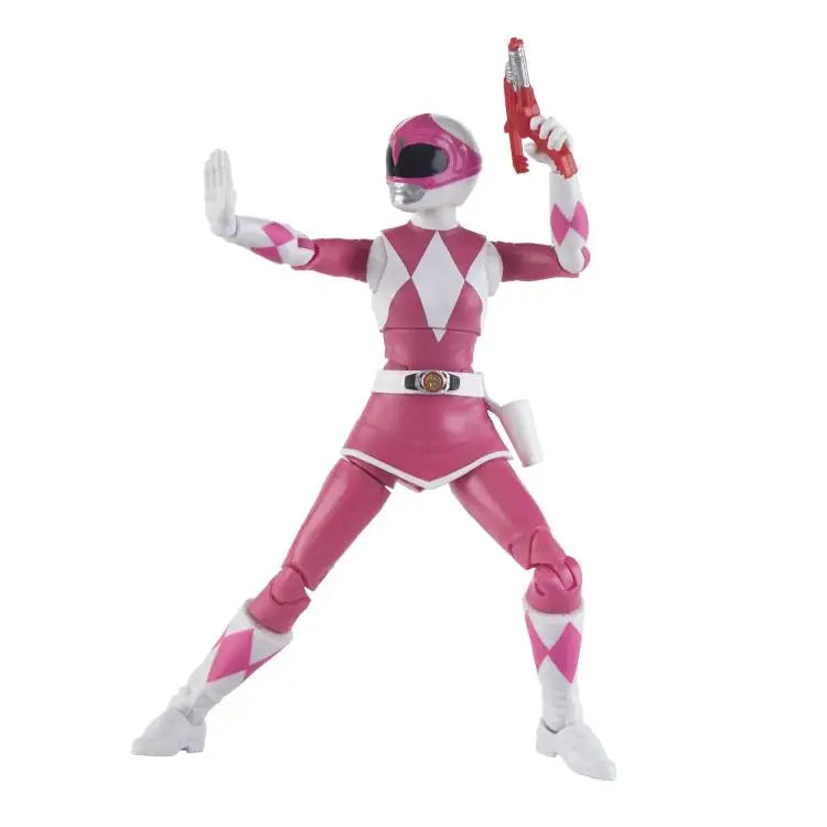 Hasbro Power Rangers Lightning Collection Pink Ranger Yellow Ranger Blue Ranger Figure Action Figure 6 Inch Collectible Toy