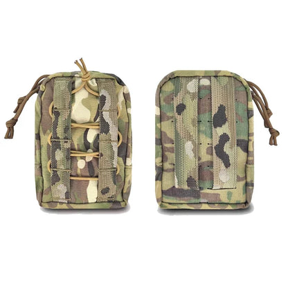 Airsoft GP Pouch Tactical Small Molle Survival Pouch Gear Hunting Sundry Multi Functional Storage Multicam 500D Waist Bag