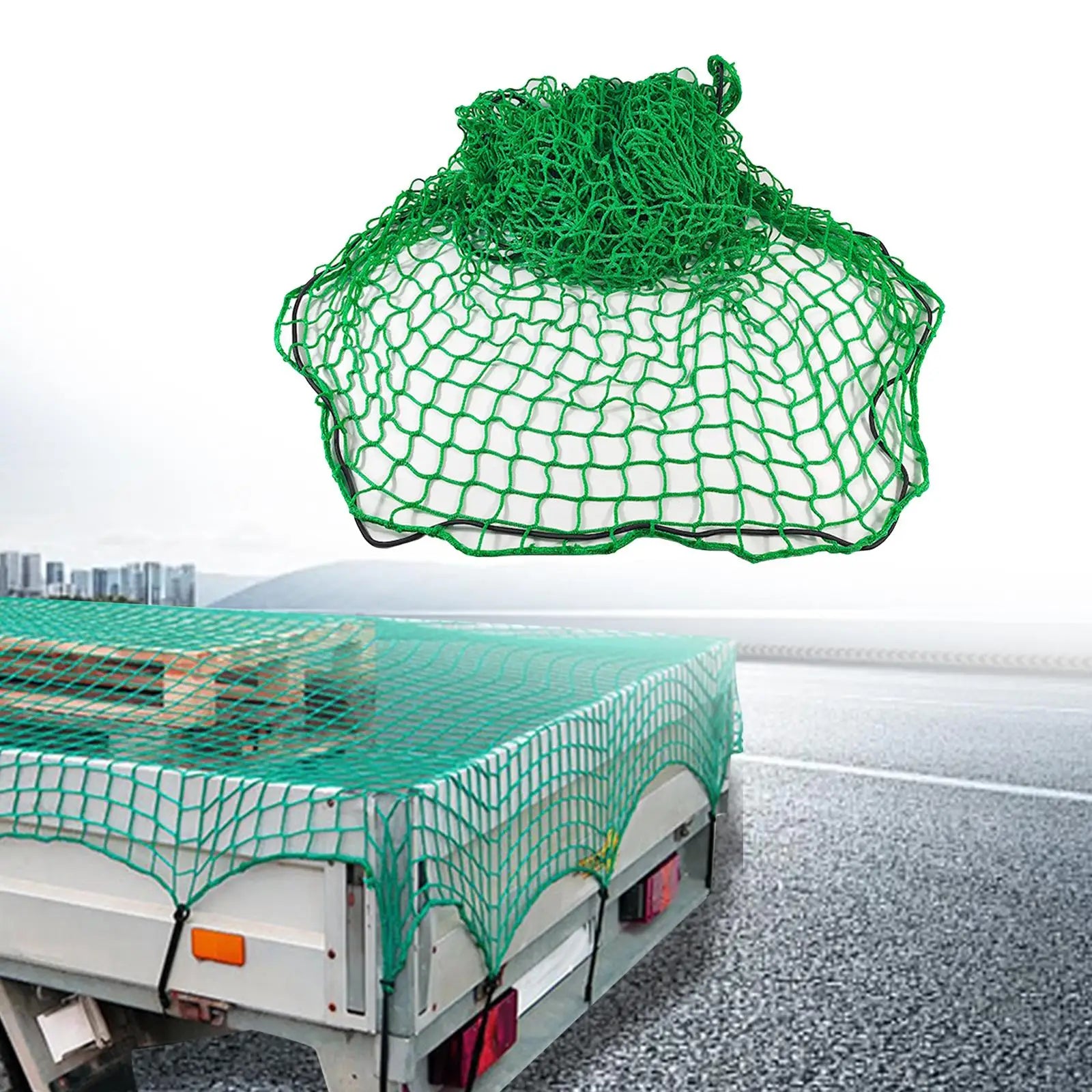 Generic Cargo Net Car Organizer Net Camping Nylon Truck Bed Accessories Luggage