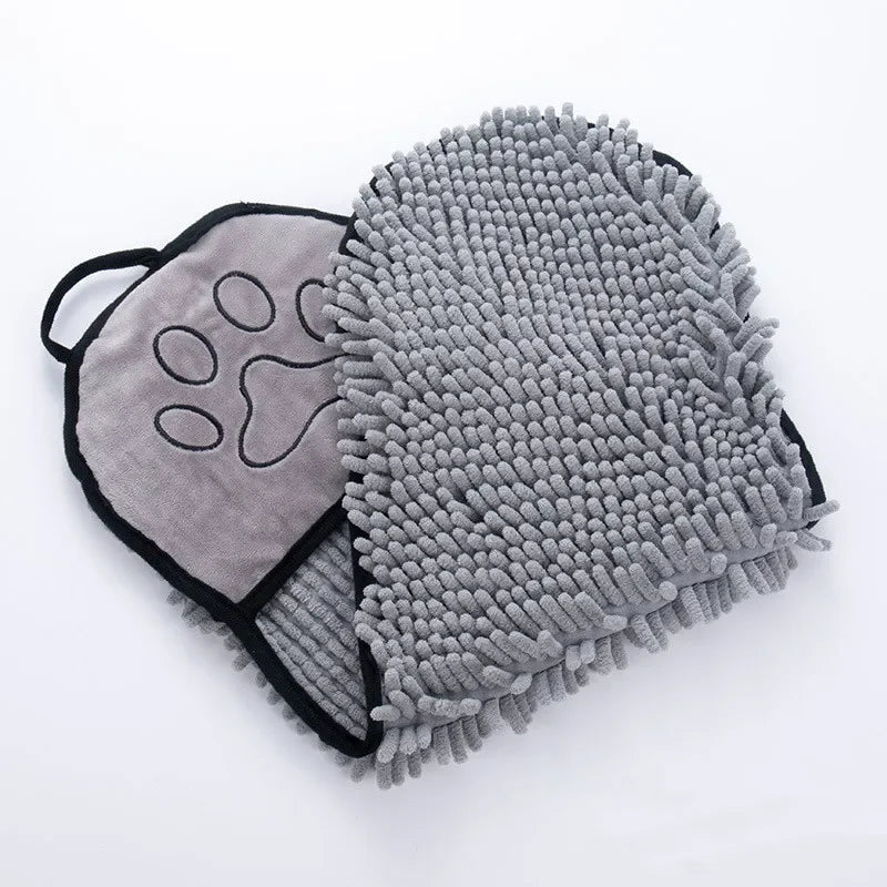 Super Absorbent Pet Bath Towel-Quick-Dry for Dogs &amp; Cats