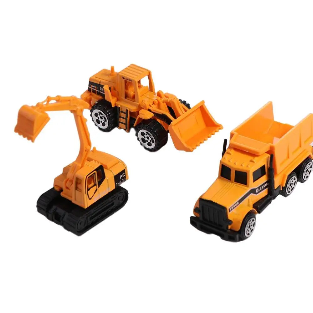 Children Kids Alloy Construction Excavator Tractor Dump Truck Farmer Vehicle Engineering Car Model Model Car Toys Tractor Toy