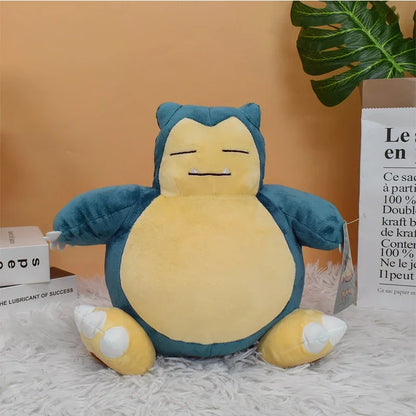 Snorlax Plush Toys Anime Movie Pocket Monsters New Ditto Snorlax Soft Stuffed Animal Game Doll For Christmas Gift