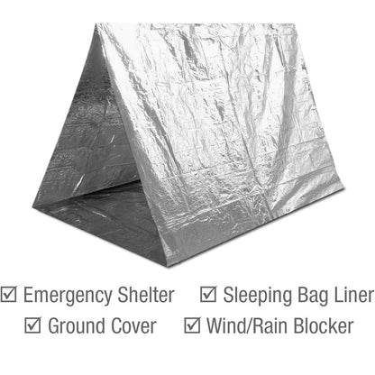 Survival Emergency Mylar Thermal Blanket Foil Space Blanket for NASA Body Warmer Outdoor First Aid Camping Gear Hiking Travel