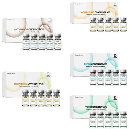 jet peel care Ampoule whitening facial ACID PEELING HYDRO CONCEENTRATE ANTI-AGING oxygen deep cleaner skin water