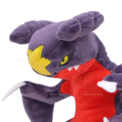 22cm New Pokemon Standing Garchomp Plush Cute Animal Stuffed Toy Dolls Christmas Gift Soft Stuffed Pocket Monster