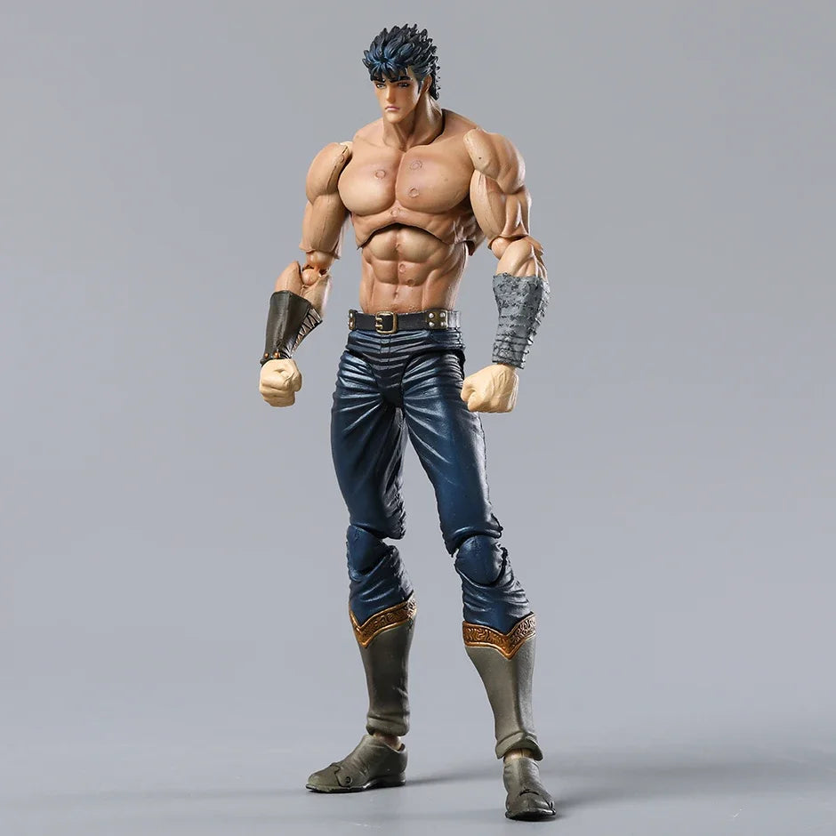 Fist of The North Star Kenshiro Musou Tensei Ver. Super Action Statue Figure Collectible Model Toy Desktop Doll