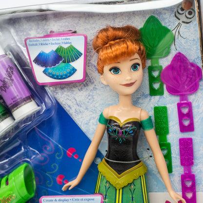 Hasbro Play-Doh Disney Princess Frozen Elsa Anna Colored Clay Dolls Toy Girls Birthday Gifts DIY Figures Anime Collection