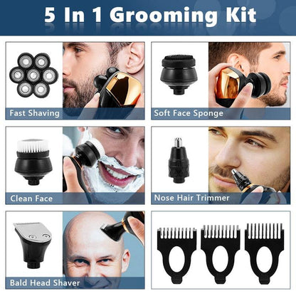 5In1 7D Electric Shaver Razor For Men&