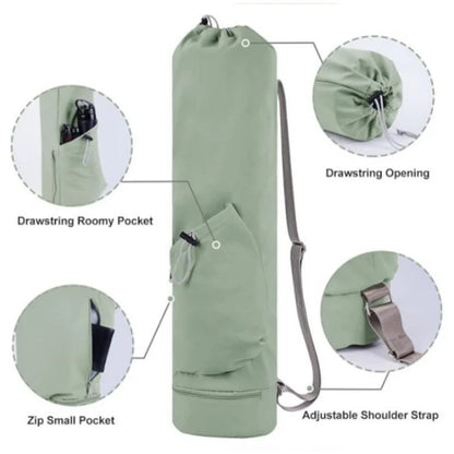 Yoga Mat Bag Travel Yoga Backpack Sports Bag Yoga Mat Carrier Bag Yoga Mat Storage Bag for Pilates Yoga Mats &amp; Yoga Accessories