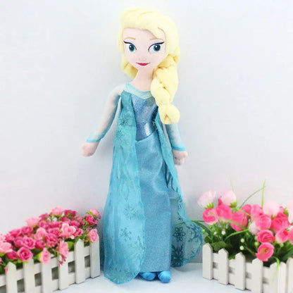 40cm Frozen Princess Anna Elsa Plush Doll Toys Snow Queen Princess Anna &amp; Elsa Soft Stuffed Toys Gifts for Girls Kids