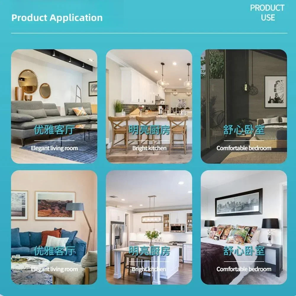 ﻿ Smart 2 In 1 Ceiling Fan With Remote Control Lighting E27 Conversion Base  Lighting Base Suitable for Bedroom and Living