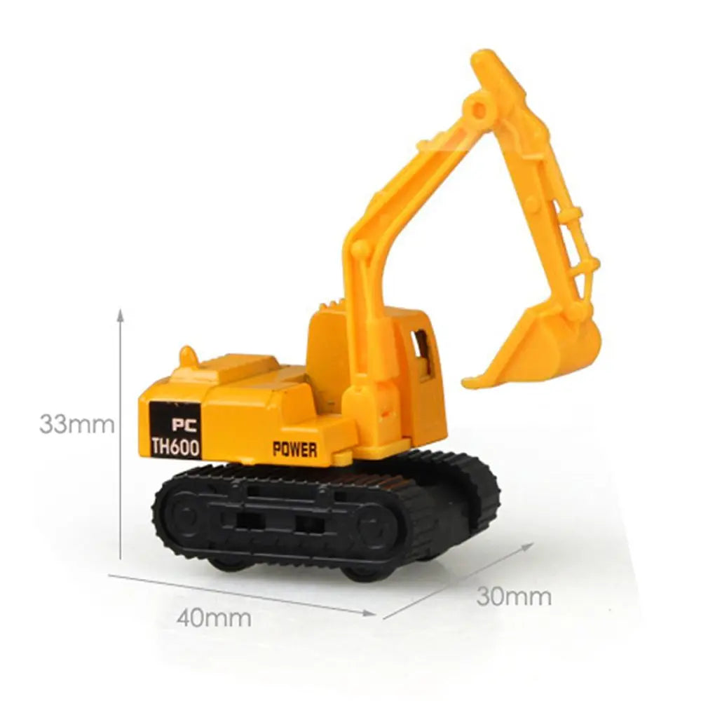 Children Kids Alloy Construction Excavator Tractor Dump Truck Farmer Vehicle Engineering Car Model Model Car Toys Tractor Toy