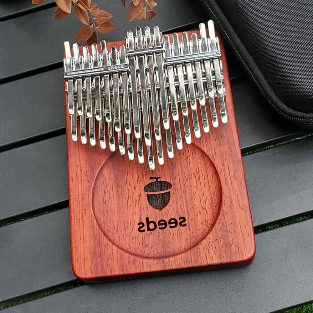 Kalimba Musical Keyboard Beginner Small Kalimbas Professional Scale Musical Instruments Wood Fingers Piano Accessories for Kids